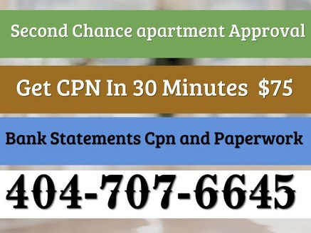 $125 CPN SCN Numbers Number Tradelines Apartment Approval Package Docs -  CRAIGSLIST.COM CRAIGSLIST.ORG CPN NUMBER IN 30 MINS ALL AMERICA $75  404-707-6645 CPN Number Nationwide $75 404-707-6645 404-707-6645 $75 CPN  NUMBER NUMBERS